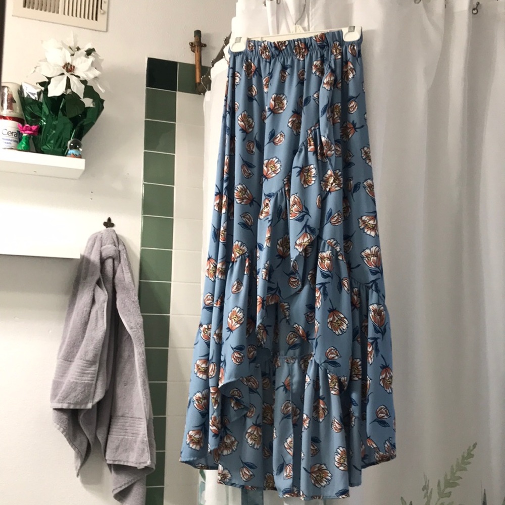 High low skirt